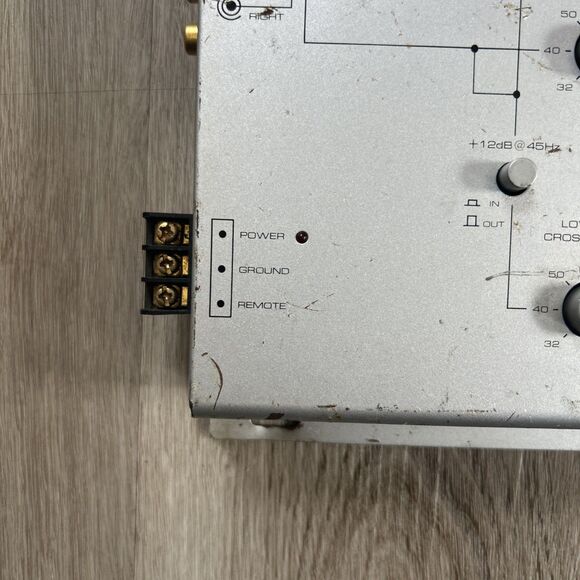 MTX RT-X02A 3 Way Electronic Crossover Vintage Car Audio Untested - Picture 5 of 8